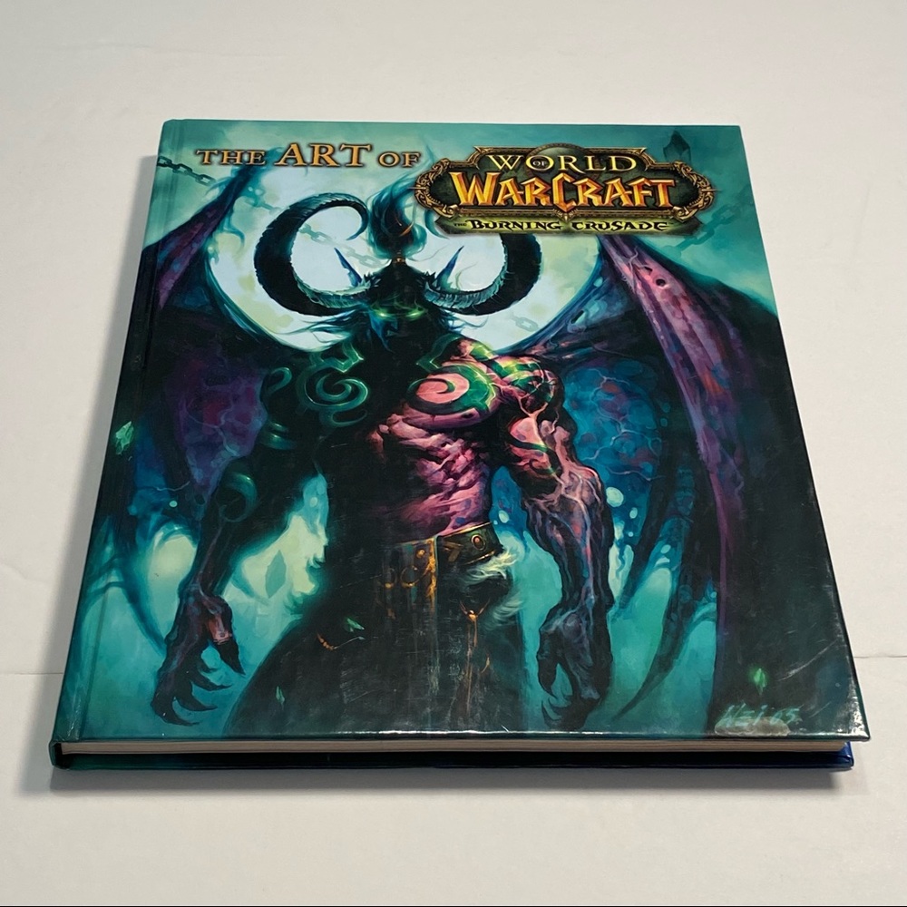 The Art of World of Warcraft the Burning Crusade Hardback Book WoW